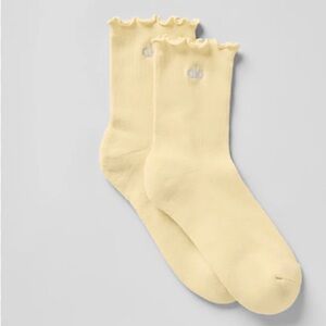 ALO Yoga Women's Lettuce Edge Sock